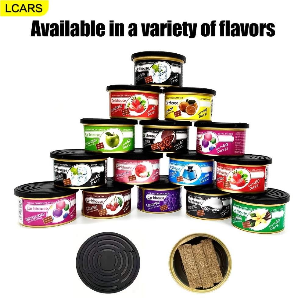 Fragrance Your Home - Lcars 4-in-1 Car Fragrance, Compressed Wood