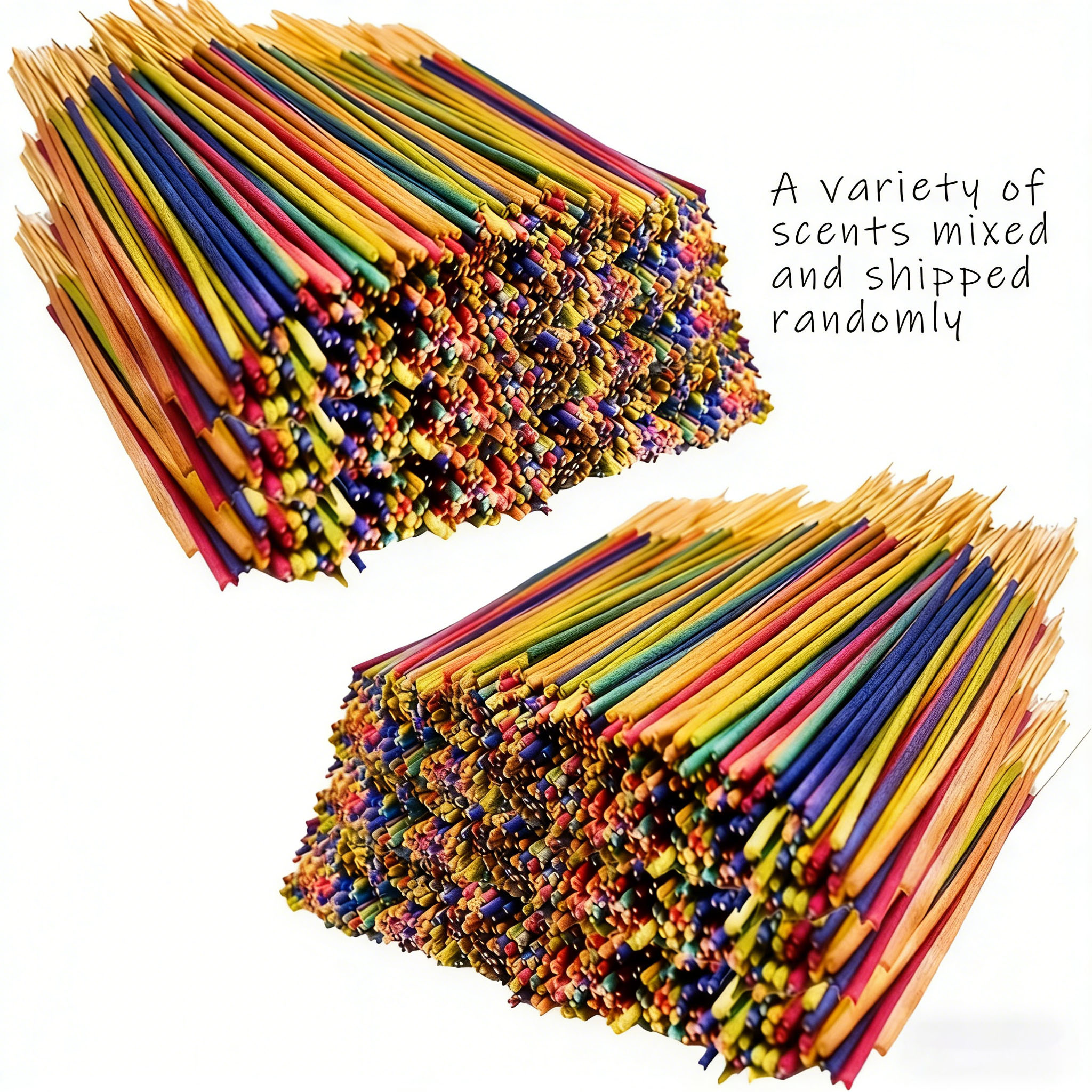 Home Fragrance White Jasmine - Wholesale Multi-Colored and Multi-Scented Incense Sticks