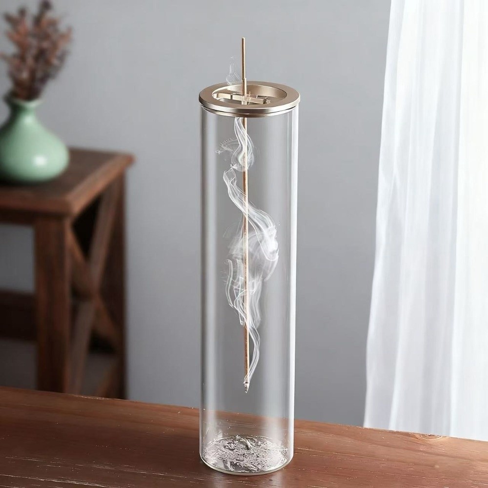 Incense Cone Holder - Cylindrical Shape Incense Stick Stand Zen