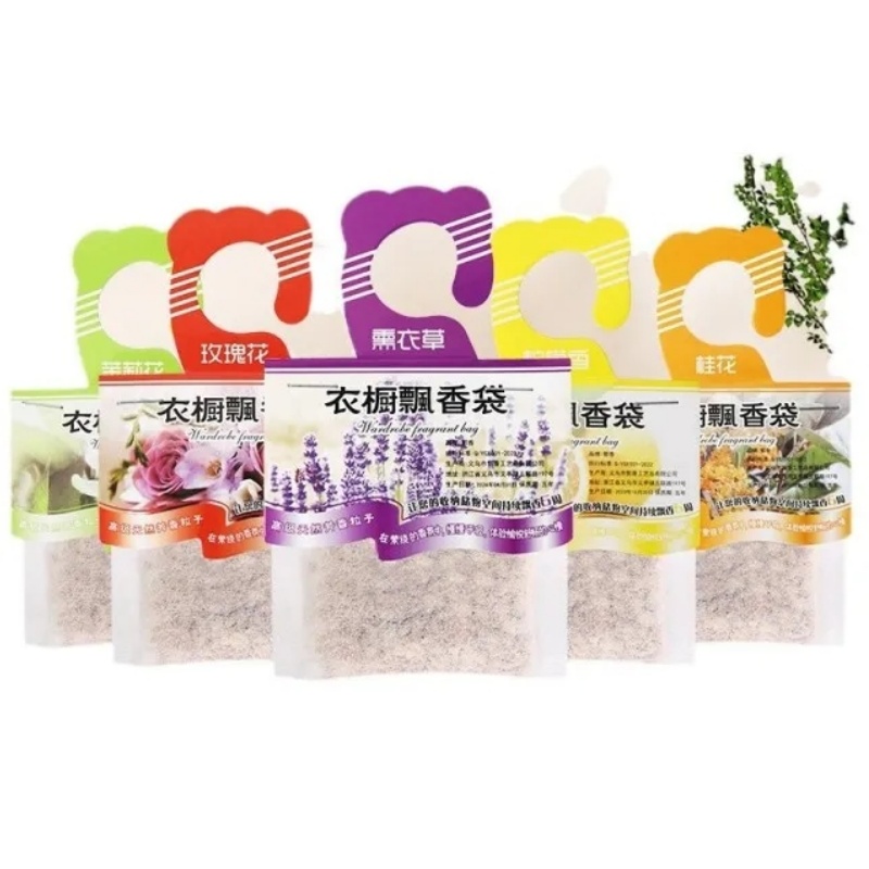 Home Fragrance Sachet - 10pcs Wardrobe Fragrance Sachets Natural Flower