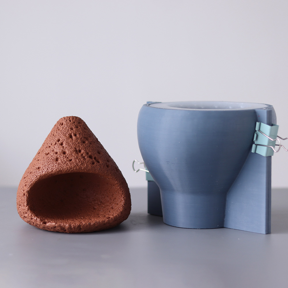 Incense Cone Holder - Silicone Mold For Cement Incense Holder