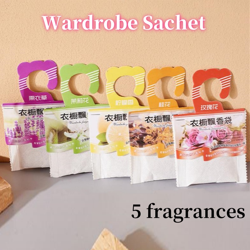 Home Fragrance Sachet - 5pcs Wardrobe Fragrance Sachets Smell Incense
