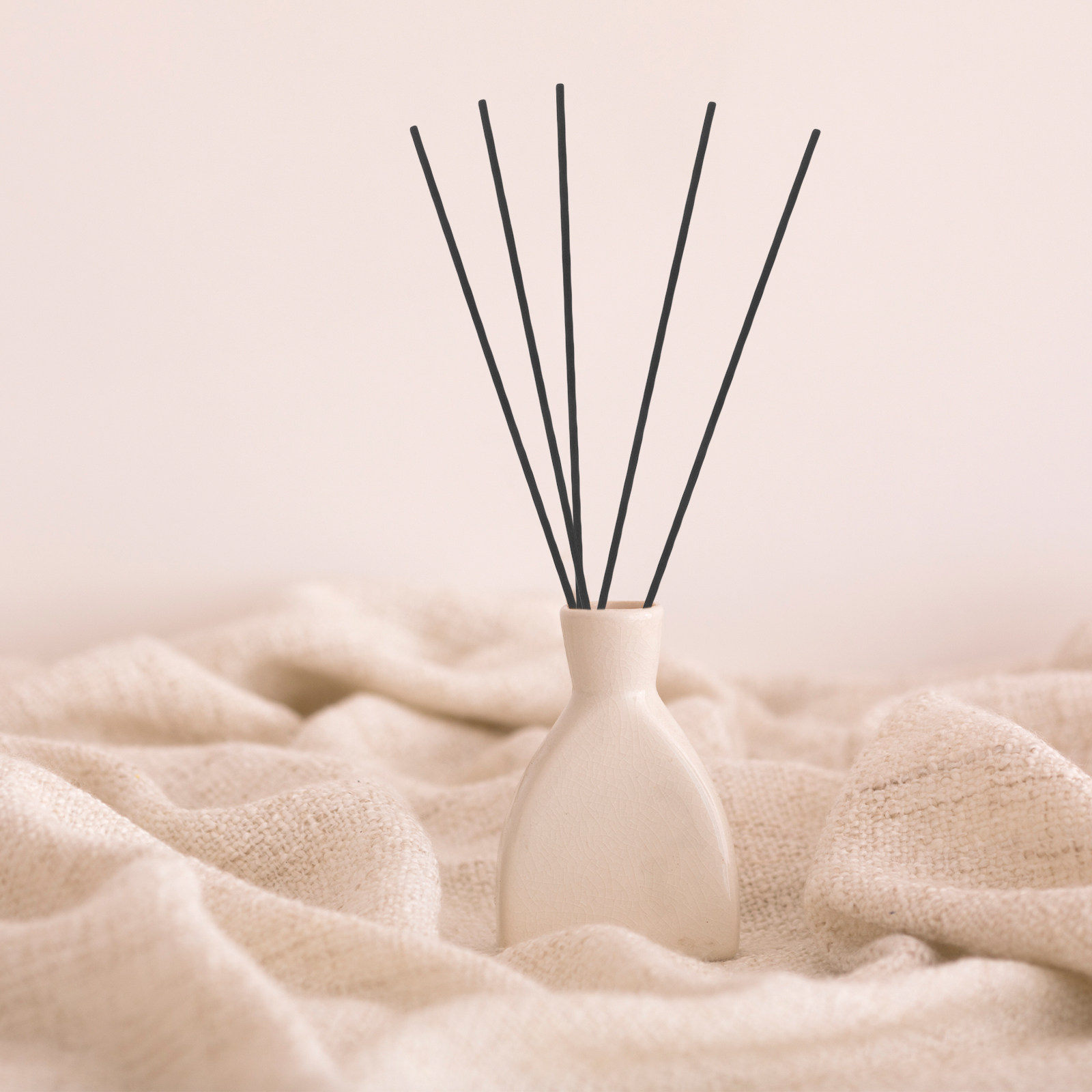 Home Fragrance Stick - 100Pcs Fibre Reed Diffuser Sticks Black