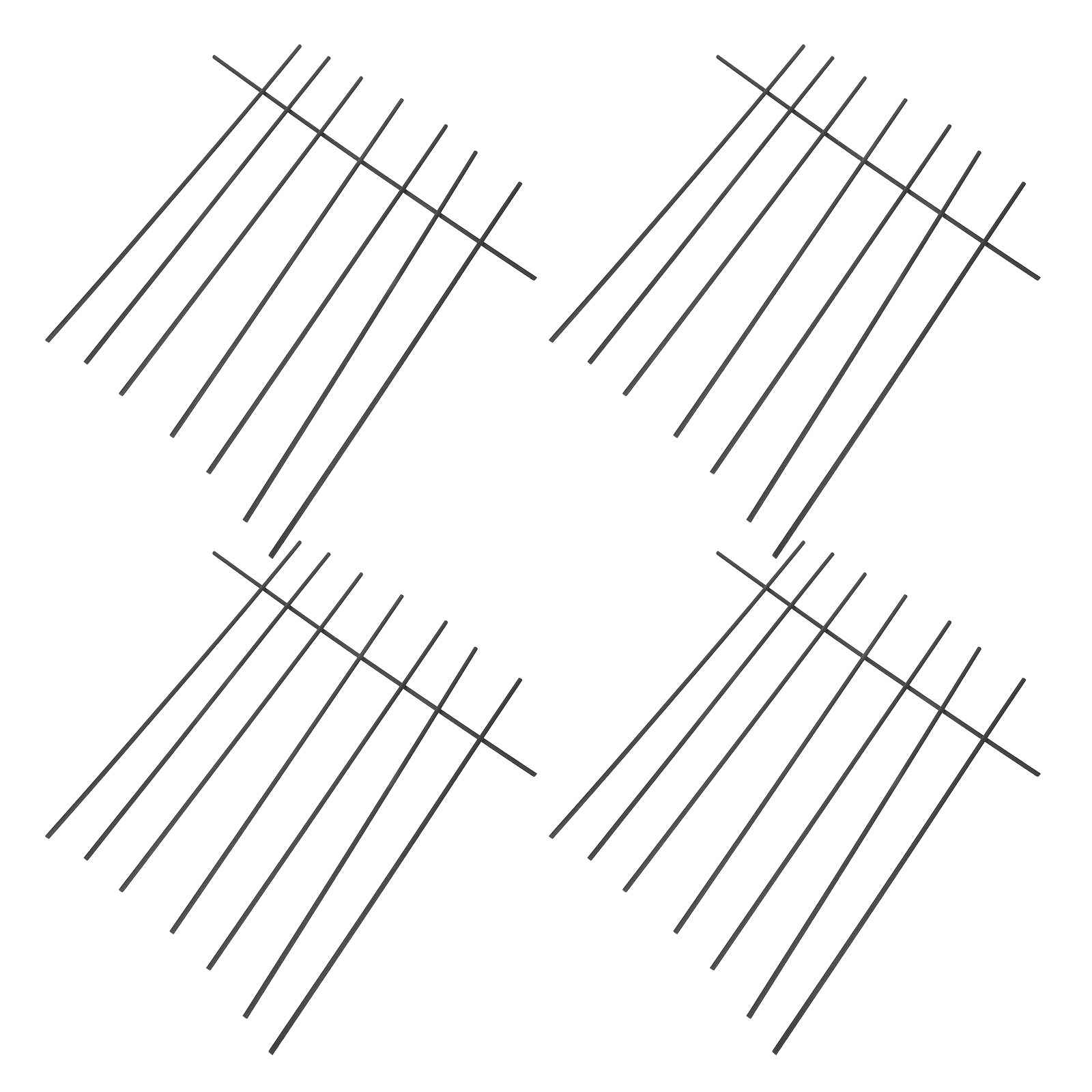 Home Fragrance Stick - 100Pcs Black Fiber Reed Diffuser Sticks