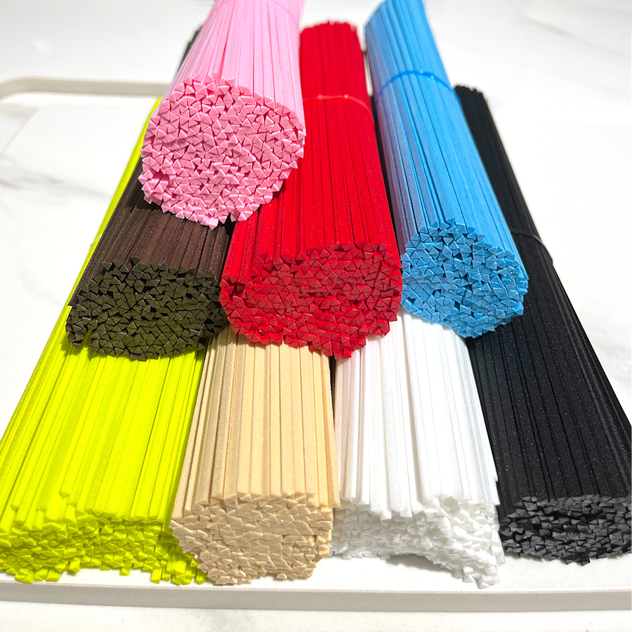 Home Fragrance Stick - 50pcs 22cmx3mm Triangle Shape Fibre Reed