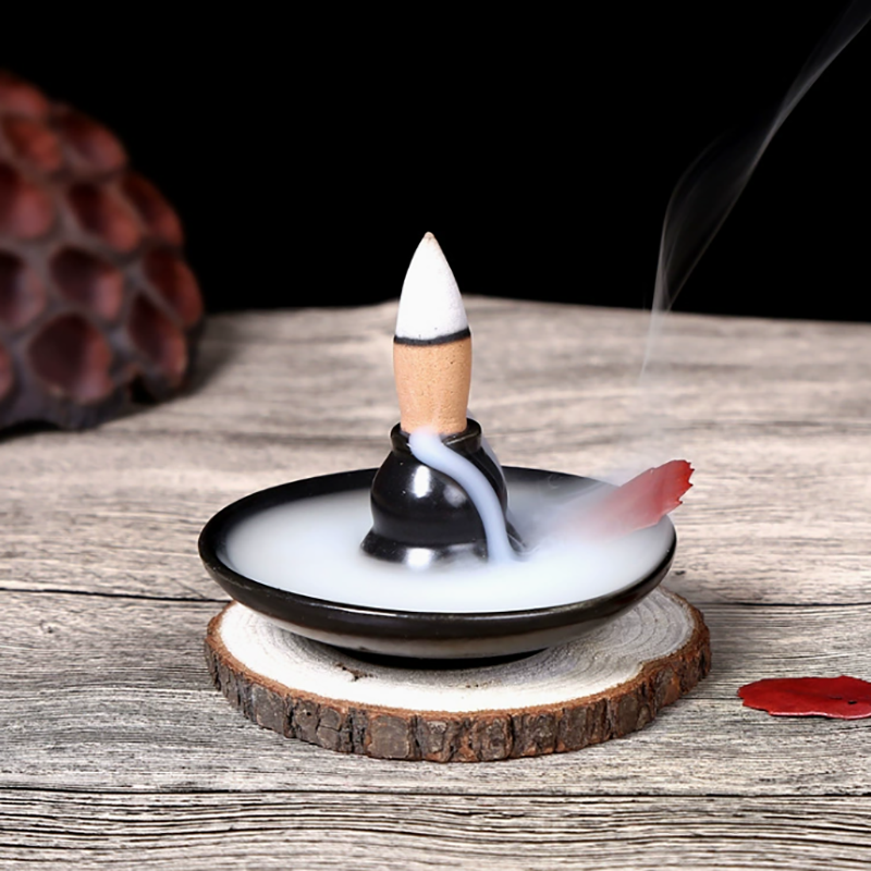 Black Multifunctional Backflow - огляд і ціна Incense Cone Holder