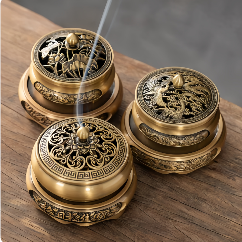 Copper incense burner, Chinese - огляд і ціна Home Fragrance Vanilla Cashmere
