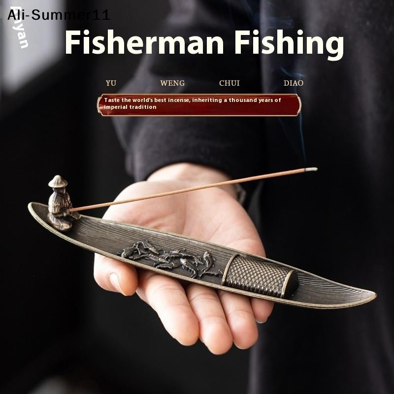 【Jr2】1 Set Multi Fish Chinese  - огляд і ціна Incense Cone Holder