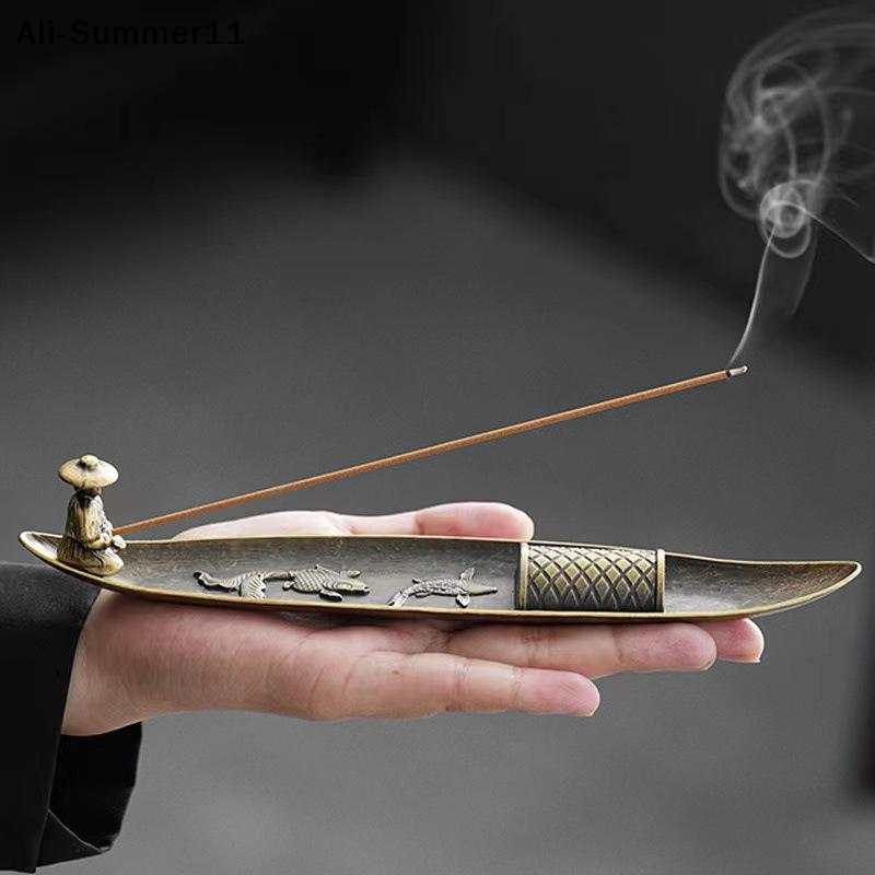 【Jr2】1 Set Multi Fish Chinese  - огляд і ціна Incense Cone Holder