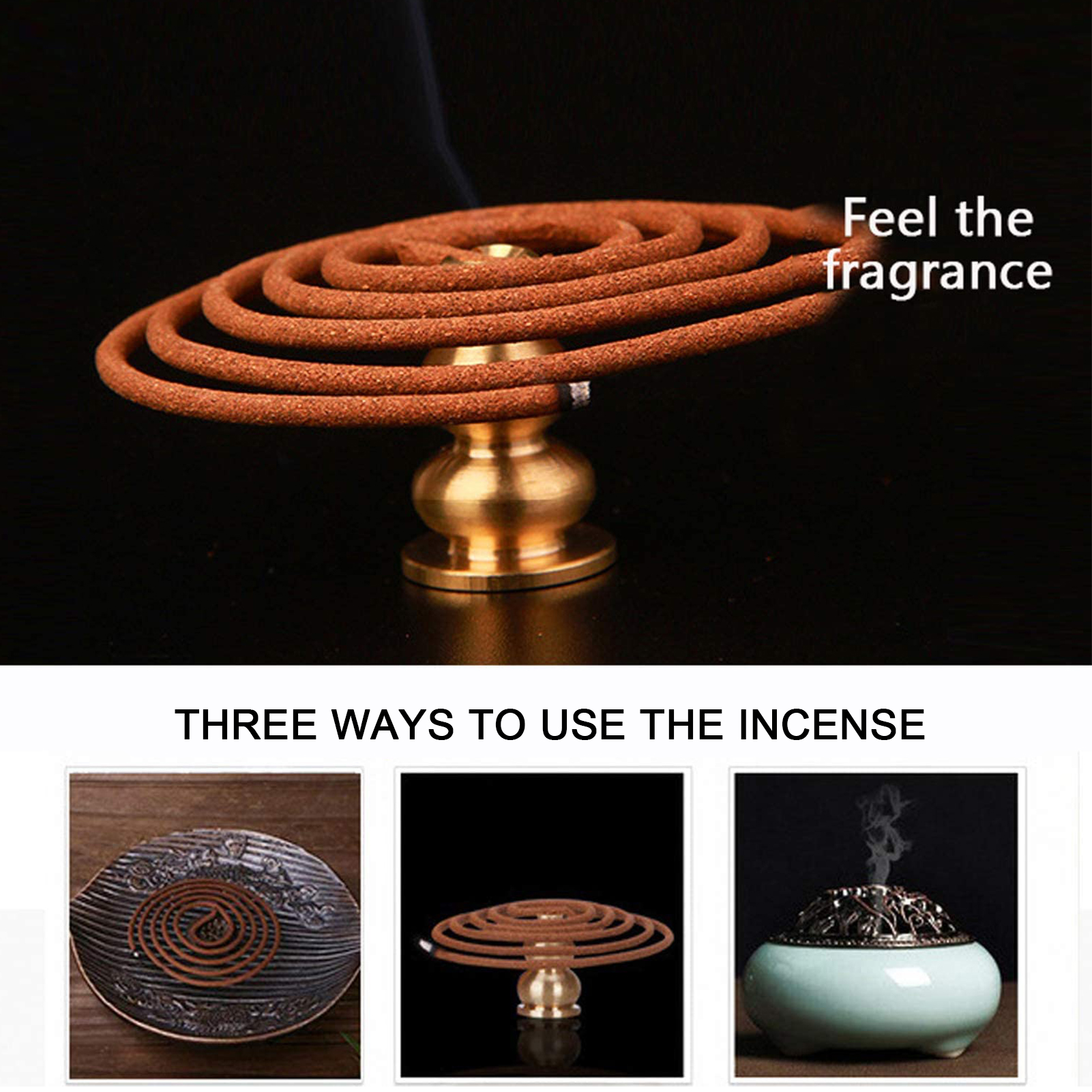 120Pcs Incense Coil Study Arom - огляд і ціна Home Fragrance Vanilla Cashmere