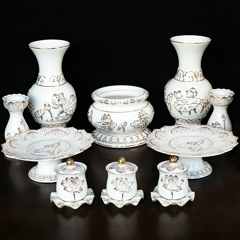 1pc Chinese White Lotus Cerami - огляд і ціна Home Fragrance White Lotus