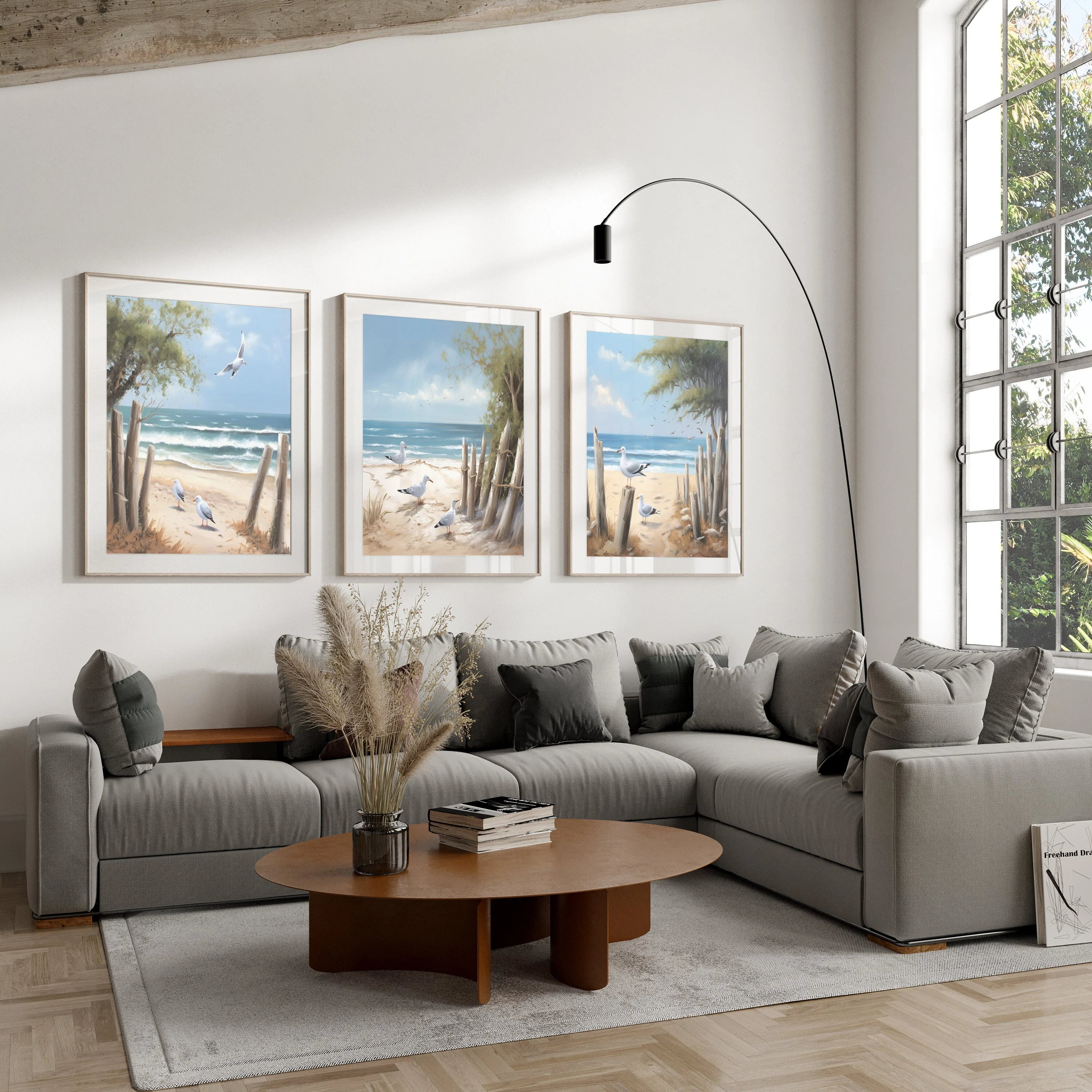 Neutral Beach Canvas Prints, P - огляд і ціна Home Fragrance Ocean Breeze