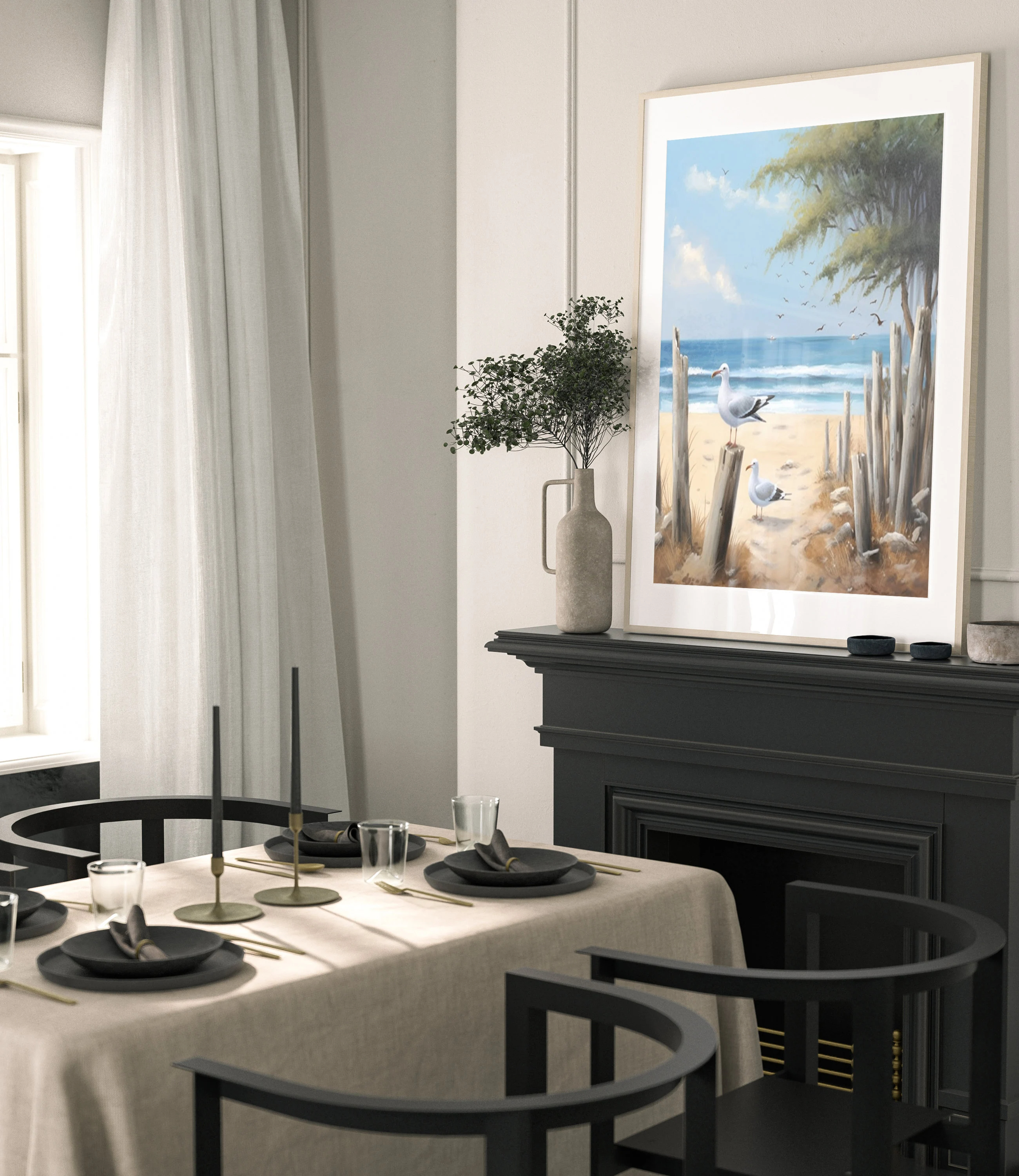 Neutral Beach Canvas Prints, P - огляд і ціна Home Fragrance Ocean Breeze