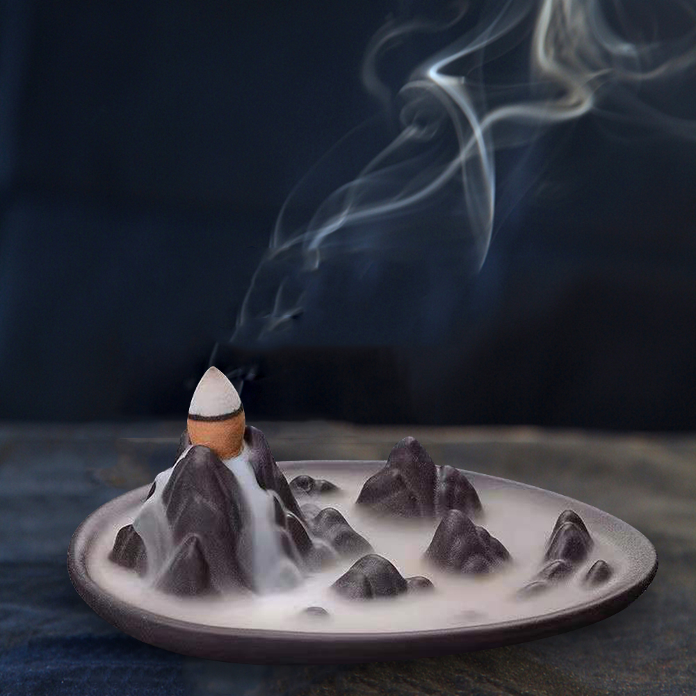Backflow Incense Burner Censer - огляд і ціна Incense Cone Holder