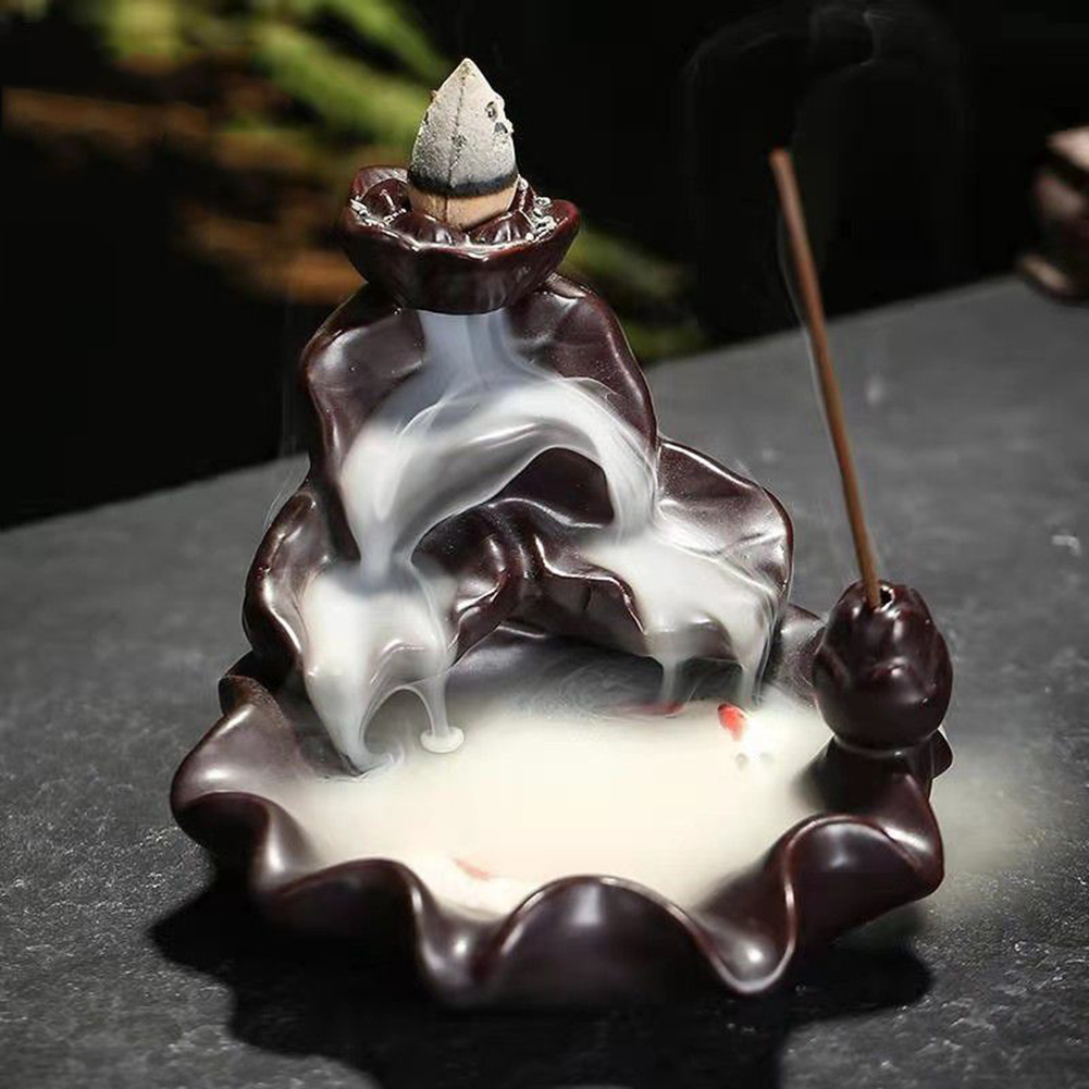 Backflow Incense Burner Censer - огляд і ціна Incense Cone Holder
