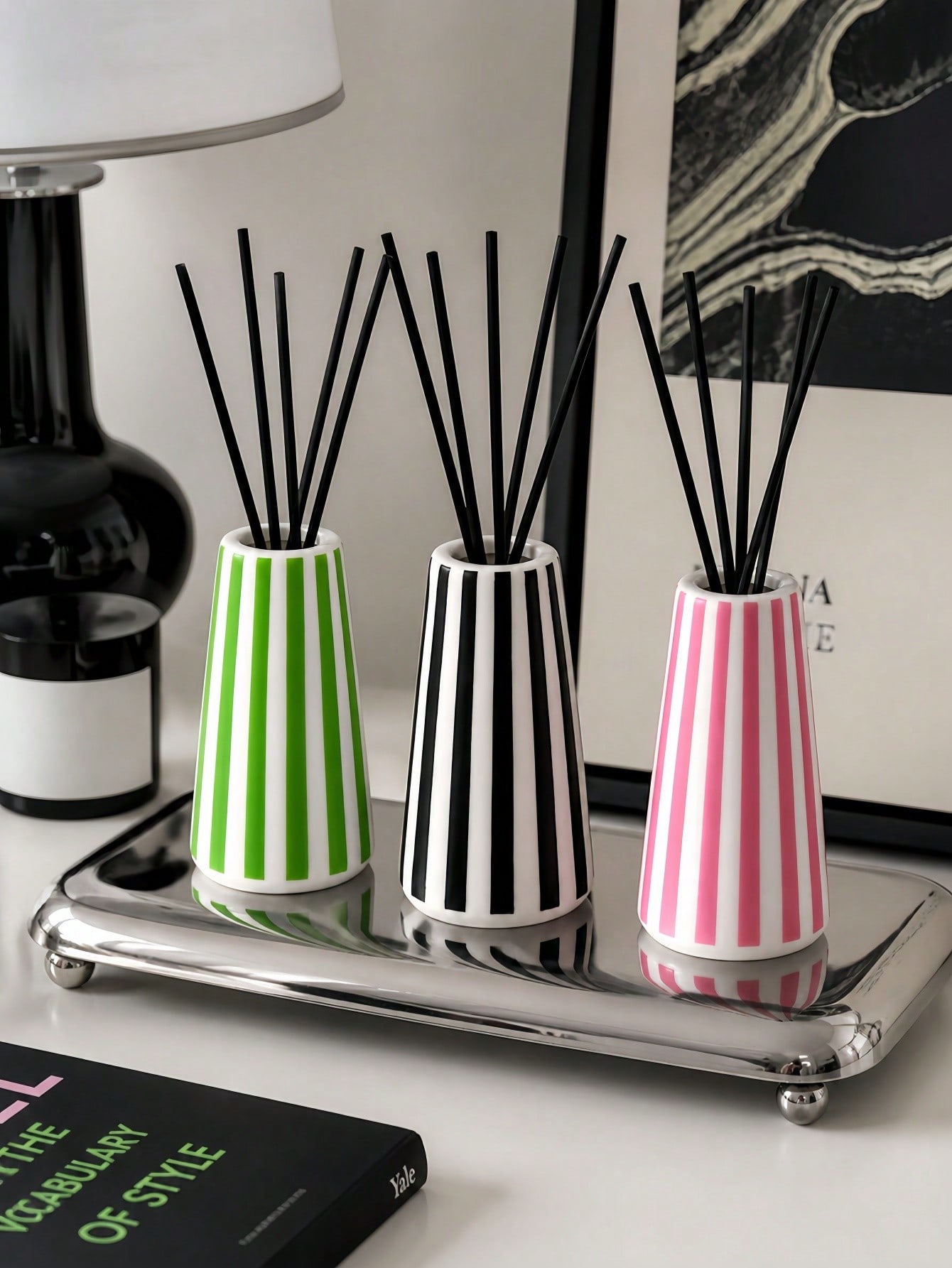 1pc Nordic Minimalist Striped  - огляд і ціна Home Fragrance Stick