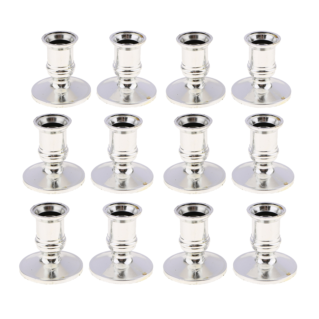 12pcs Plastic Chamberstick Tap - огляд і ціна Beeswax Taper Candle