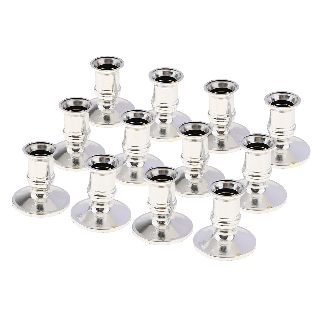 12pcs Plastic Chamberstick Tap - огляд і ціна Beeswax Taper Candle