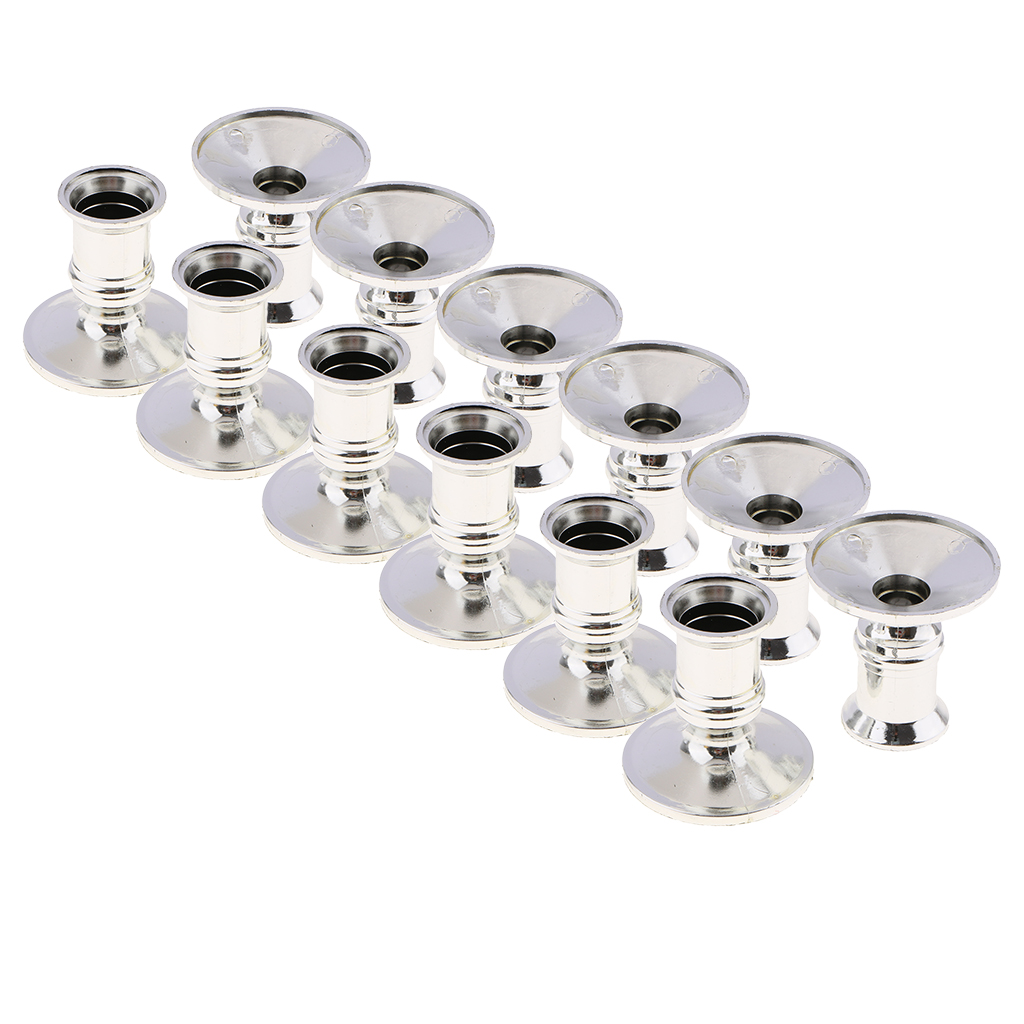 12pcs Plastic Chamberstick Tap - огляд і ціна Beeswax Taper Candle