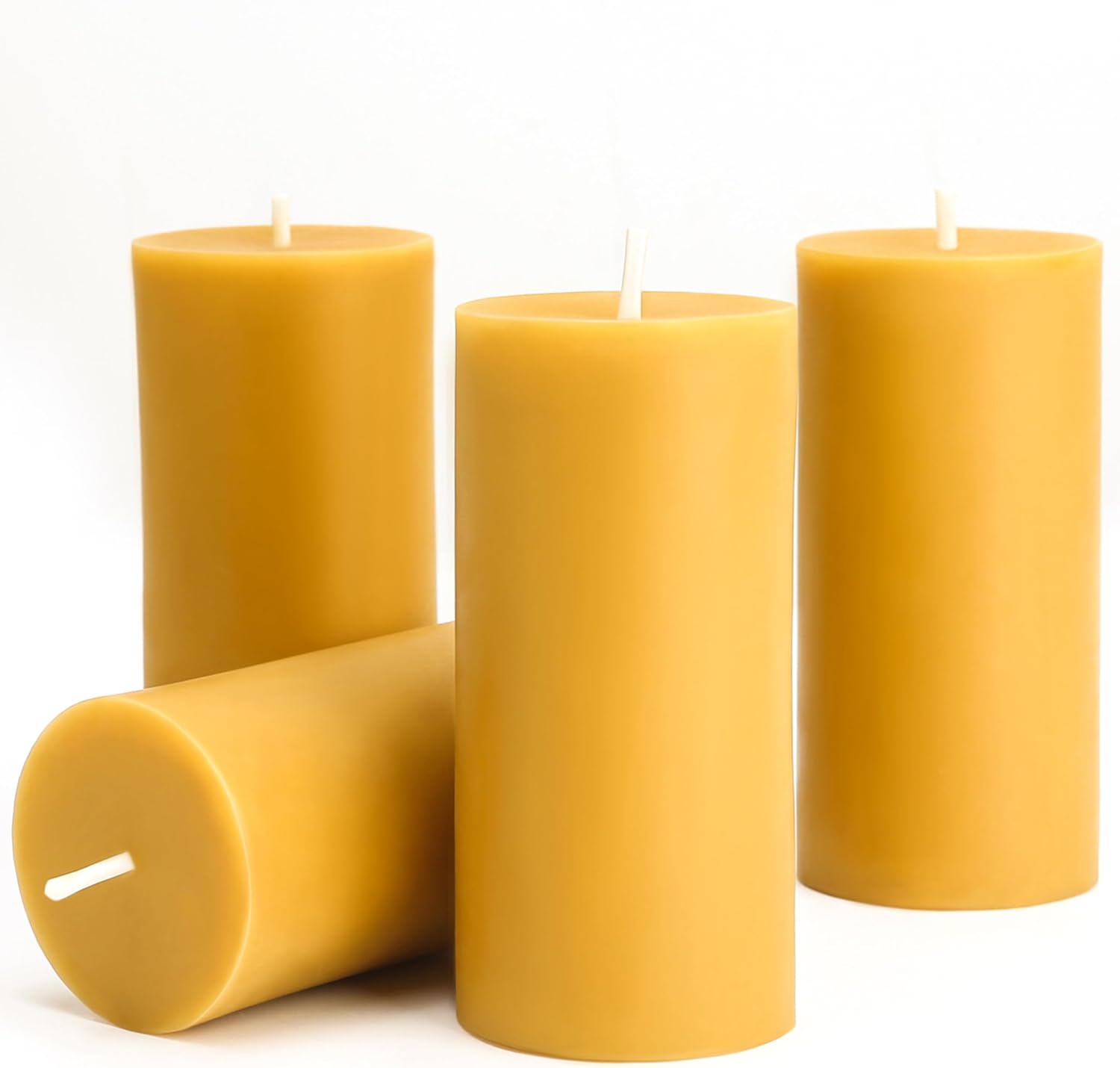 1/3/5PCS Beeswax Pillar Candle - огляд і ціна Beeswax Taper Candle