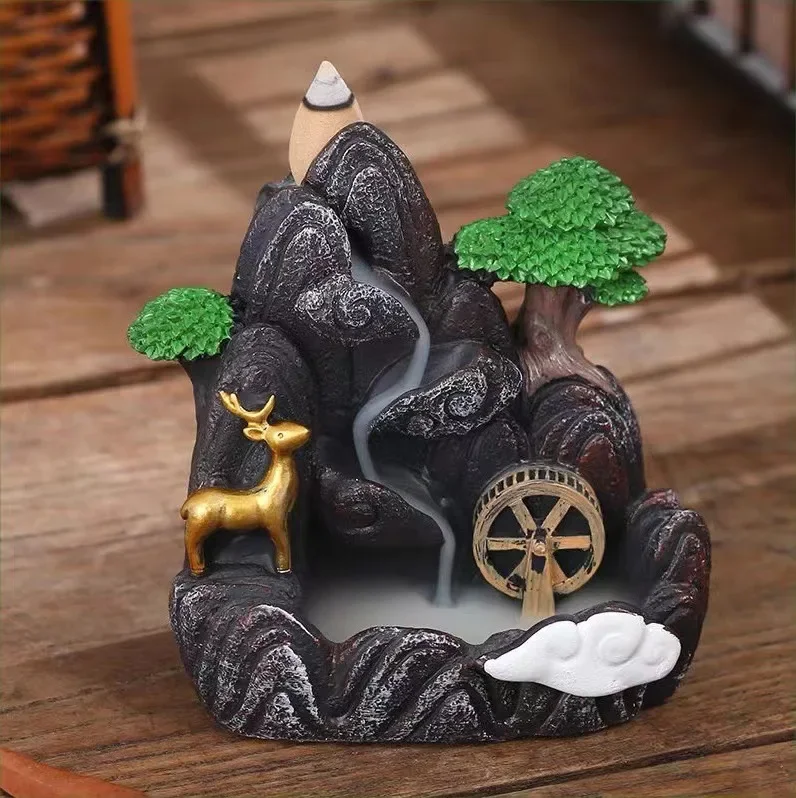 Backflow Incense Holder Waterf - огляд і ціна Incense Cone Holder