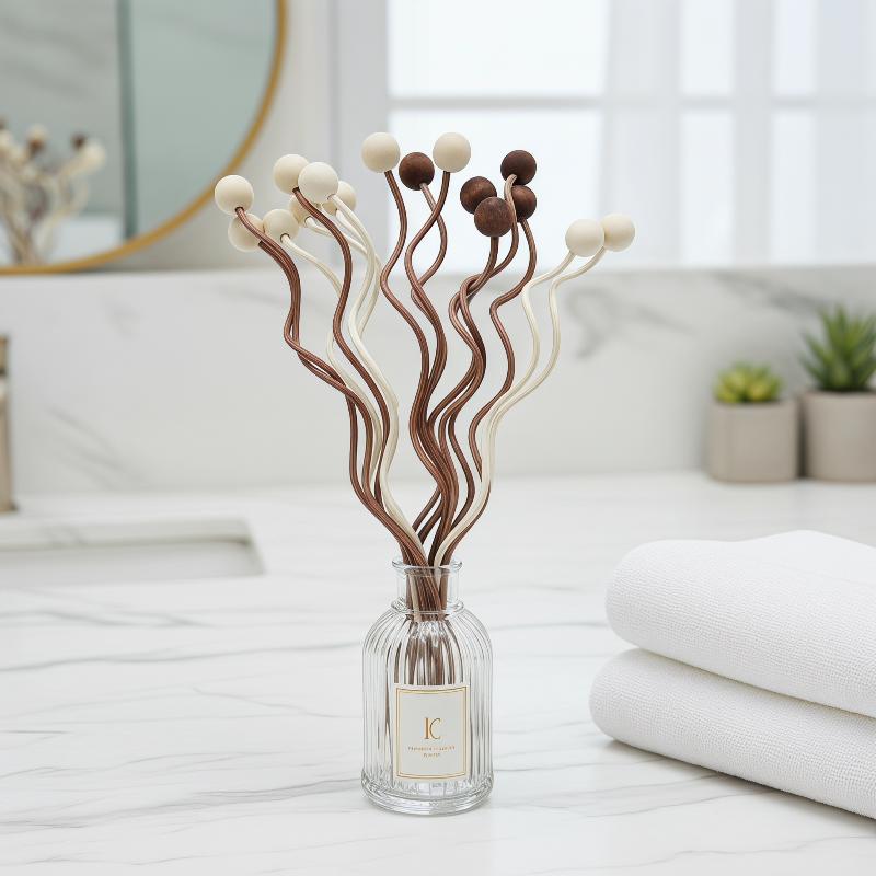 Wooden Bead Wave Shaped Rattan - огляд і ціна Home Fragrance Reeds