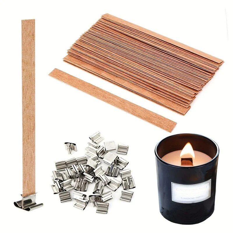 30pcs High Quality Wooden Cand - огляд і ціна Beeswax Taper Candle