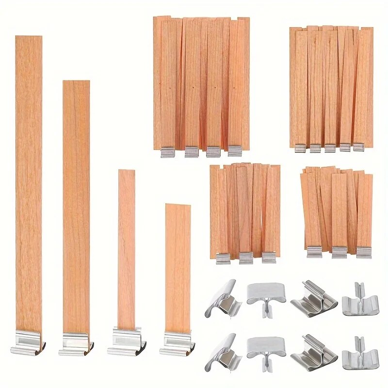 30pcs High Quality Wooden Cand - огляд і ціна Beeswax Taper Candle