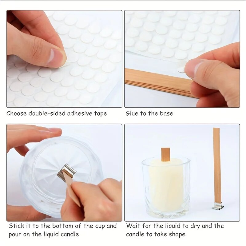 30pcs High Quality Wooden Cand - огляд і ціна Beeswax Taper Candle