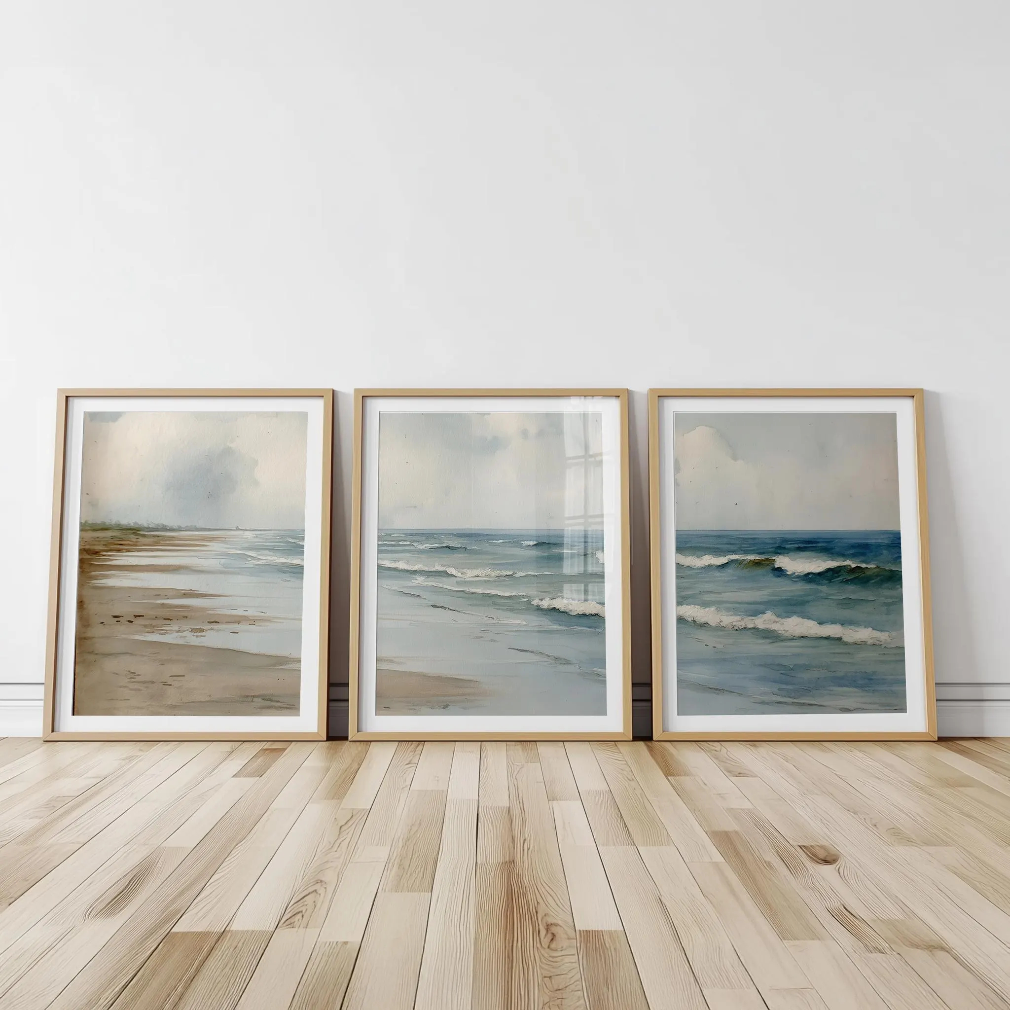 Watercolor Neutral Beach Canva - огляд і ціна Home Fragrance Ocean Breeze