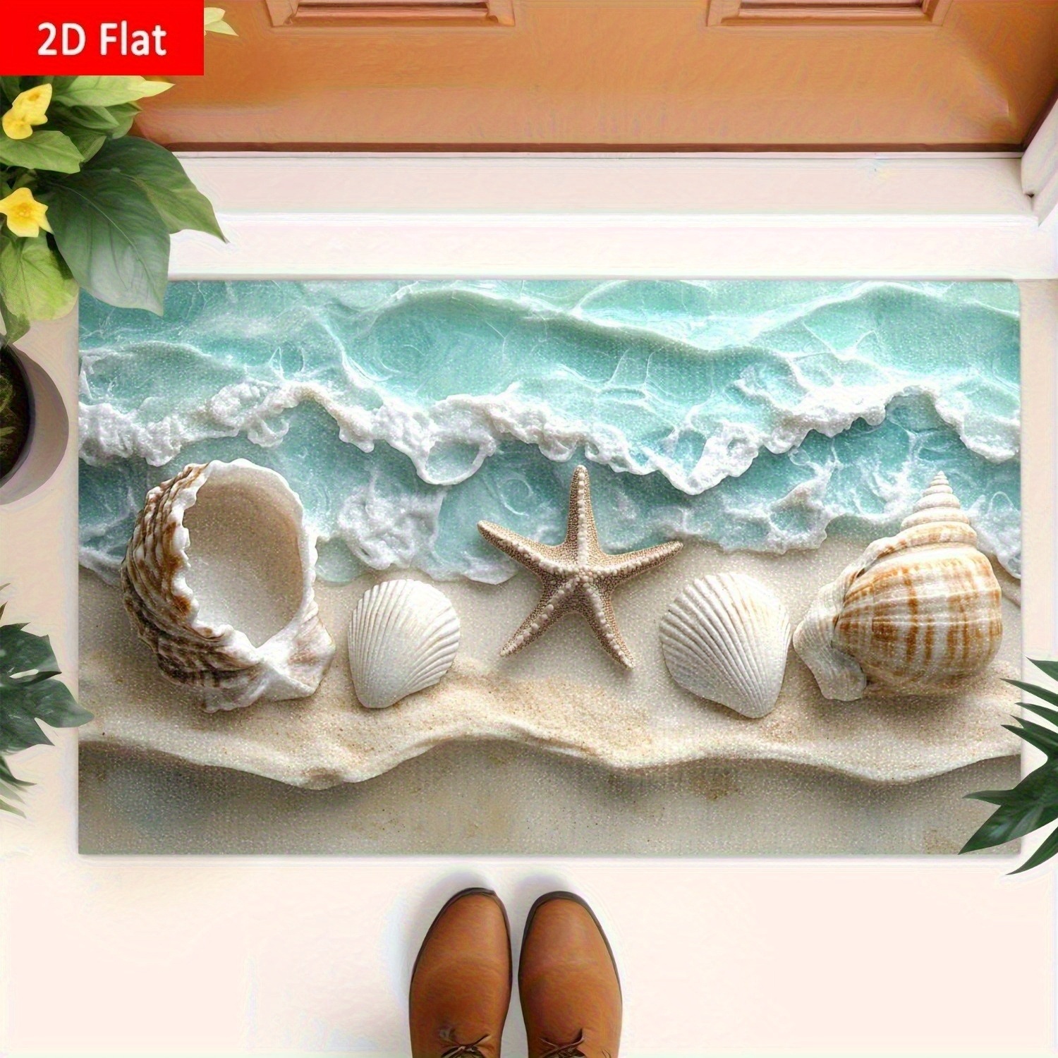 1pc 2D Flat Print Ocean Waves  - огляд і ціна Home Fragrance Ocean Breeze