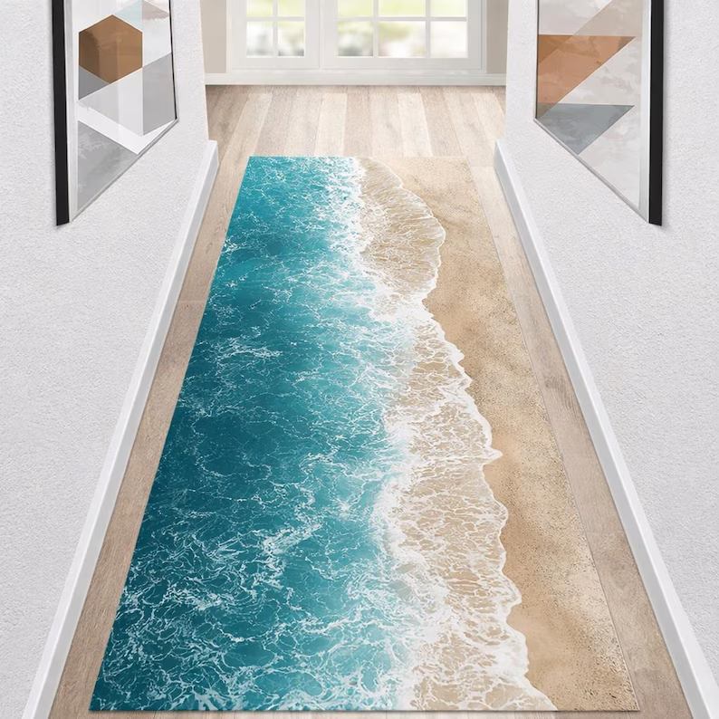 Ocean Beach Runner Rug Coastal - огляд і ціна Home Fragrance Ocean Breeze