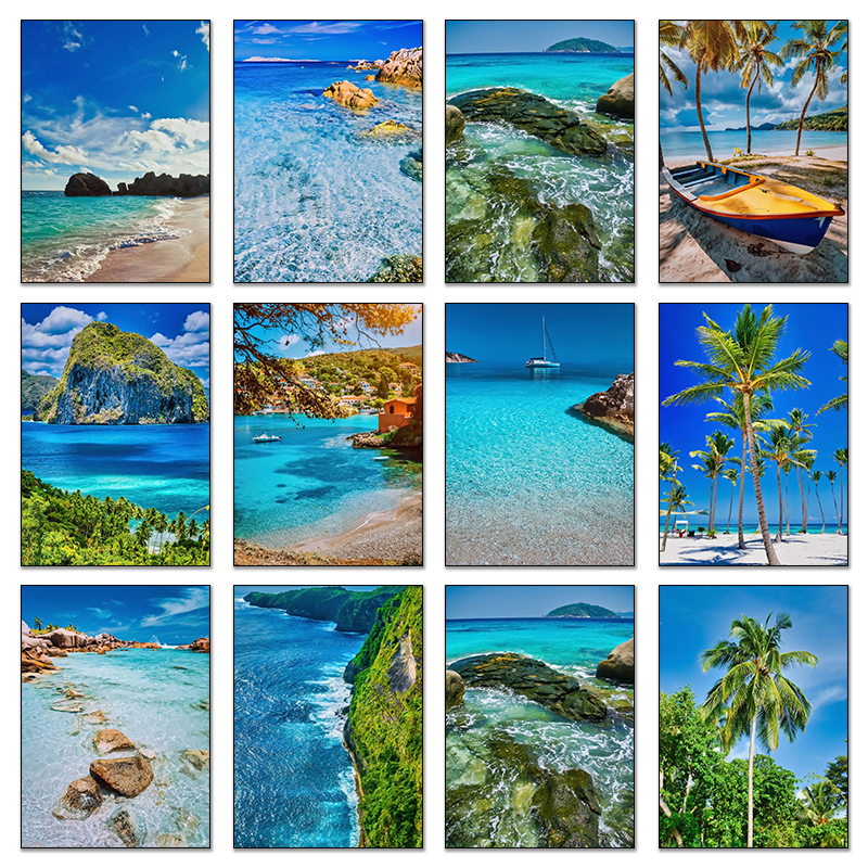 Ocean Waves Beach Blue Sea Pos - огляд і ціна Home Fragrance Ocean Breeze