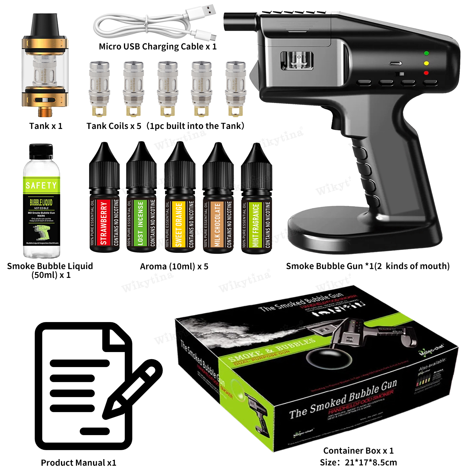 USB Rechargeable Cocktail Smok - огляд і ціна Home Fragrance Aroma Set