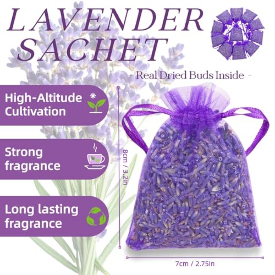 36 Pack Lavender Sachet Bags - - огляд і ціна Home Fragrance Sachet