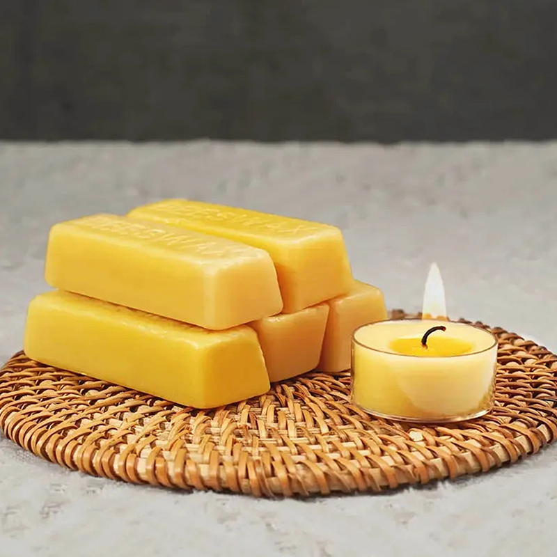 4/8pcs Pure Beeswax Blocks, Hi - огляд і ціна Beeswax Taper Candle