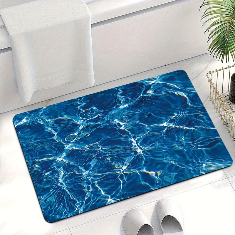 Blue Ocean Wave Pattern Bath M - огляд і ціна Home Fragrance Ocean Breeze