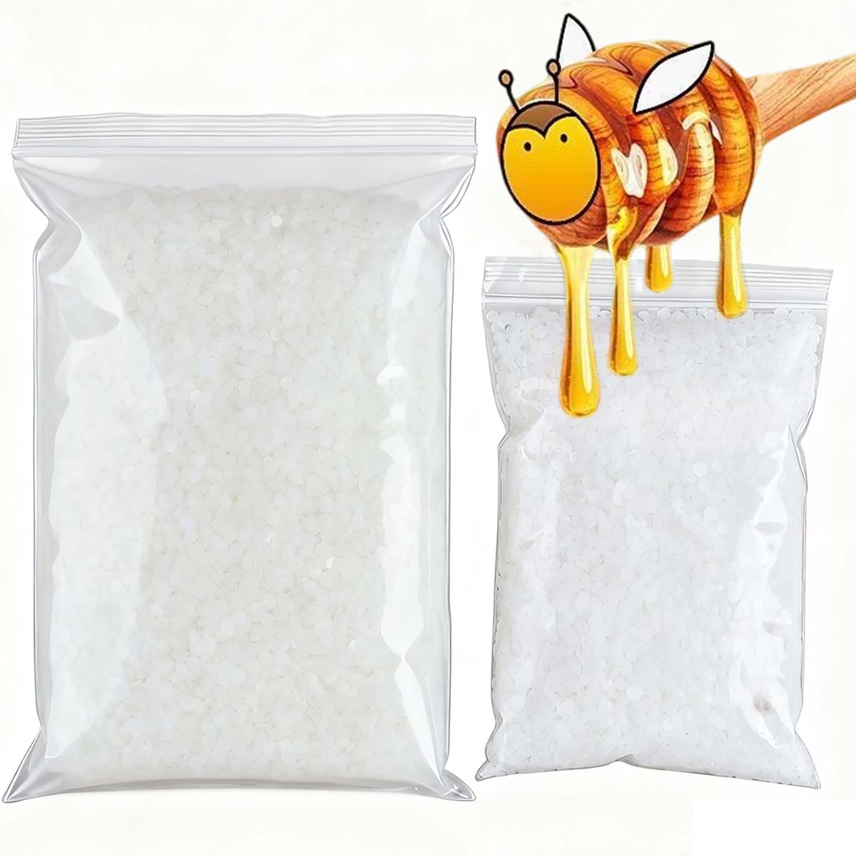 200g-1000g White Beeswax Pure  - огляд і ціна Beeswax Taper Candle