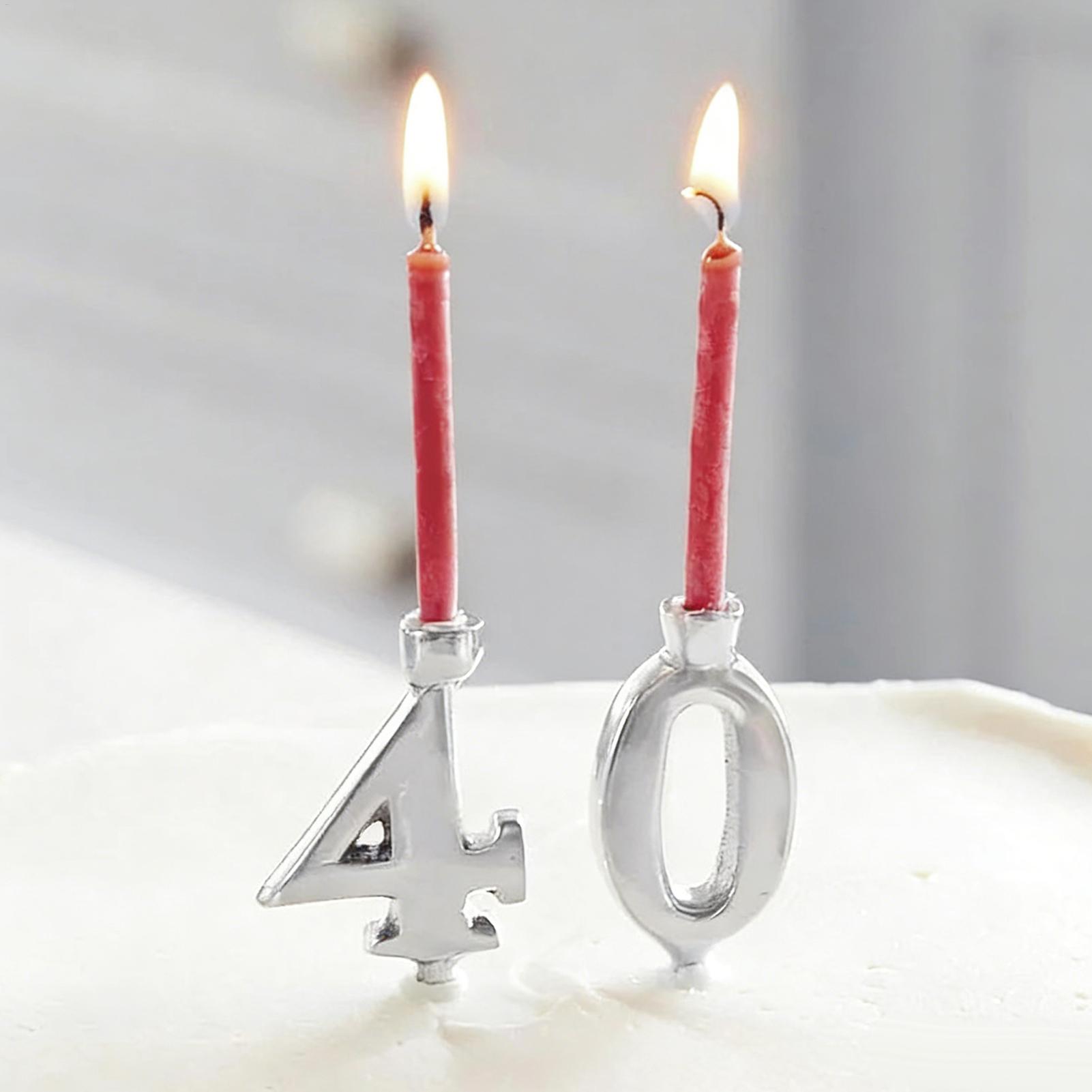 Stainless Steel Number Birthda - огляд і ціна Beeswax Taper Candle