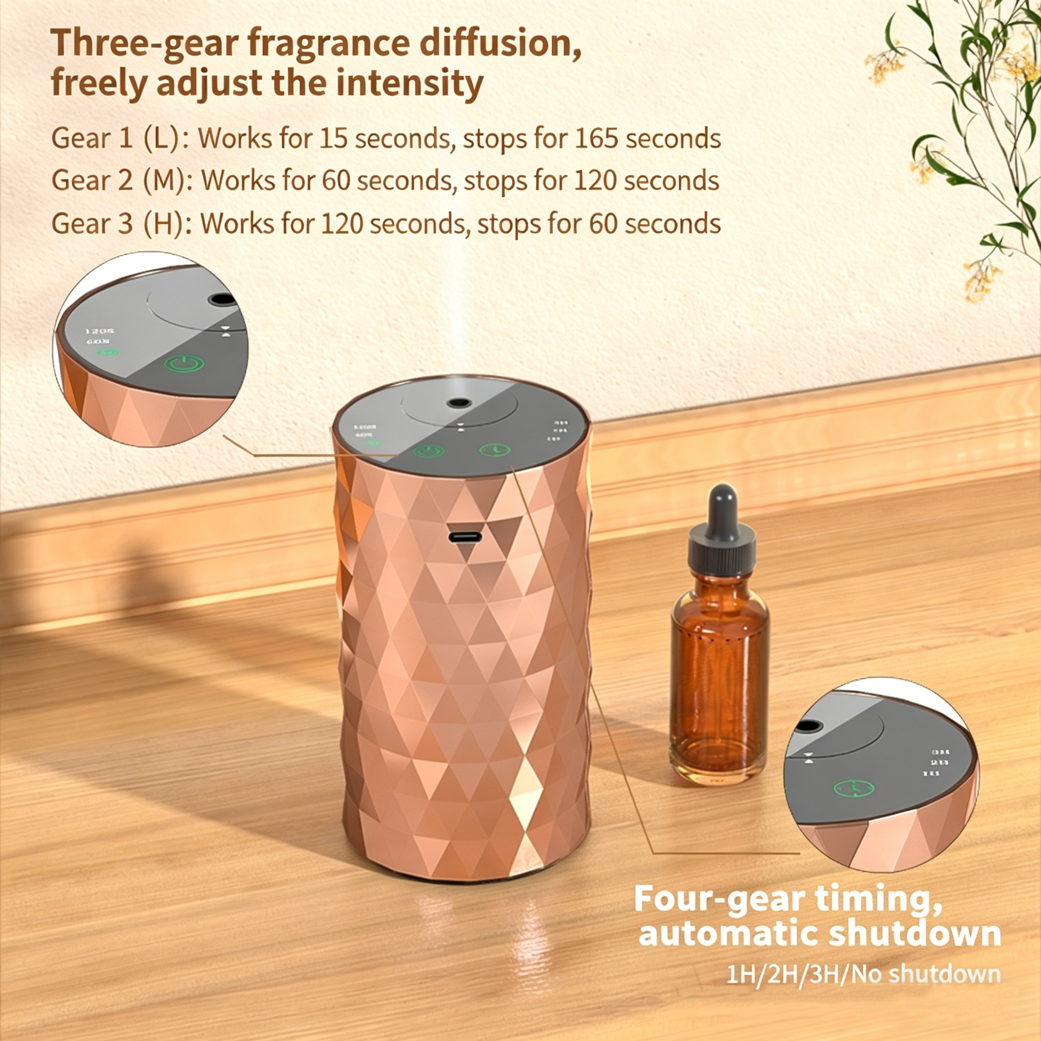 Waterless Essential Oil Diffus - огляд і ціна Home Fragrance Potpourri