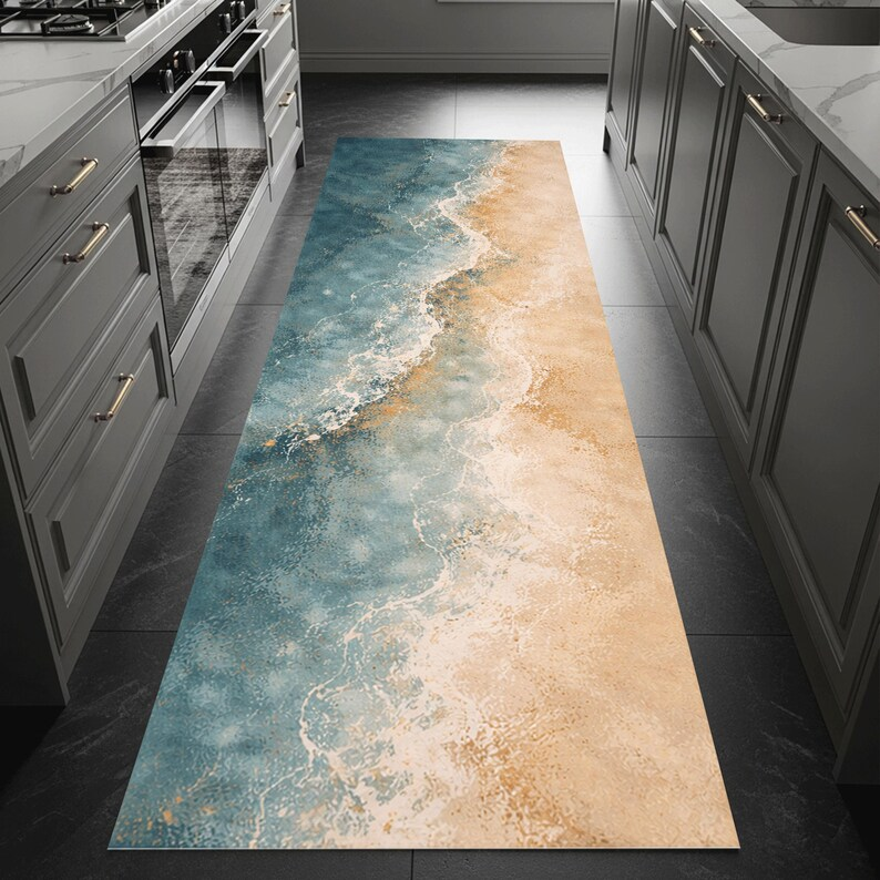 Abstract Ocean Runner Rug Coas - огляд і ціна Home Fragrance Ocean Breeze