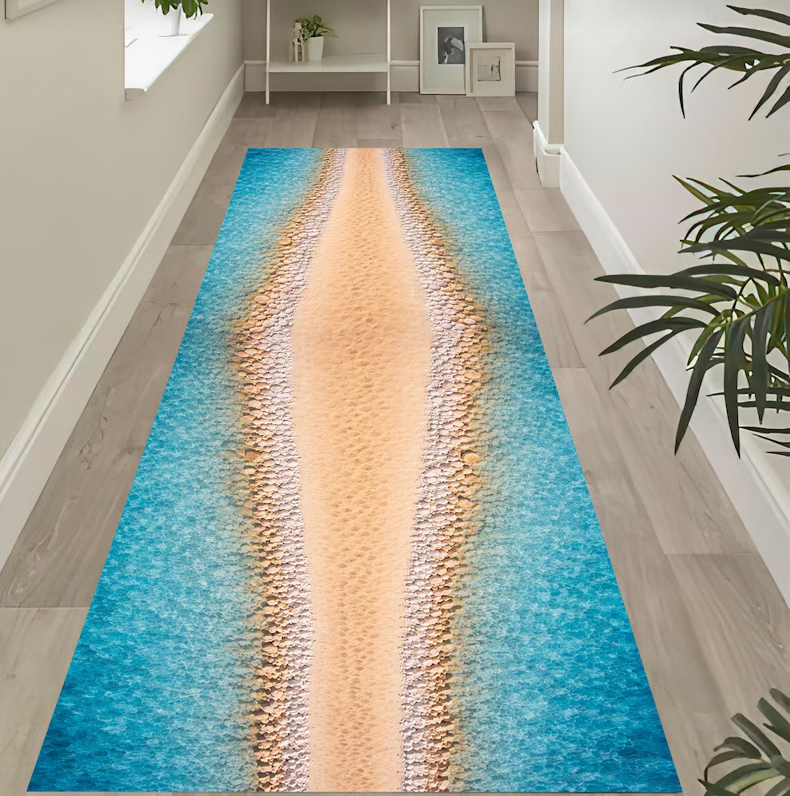 Abstract Ocean Runner Rug Coas - огляд і ціна Home Fragrance Ocean Breeze