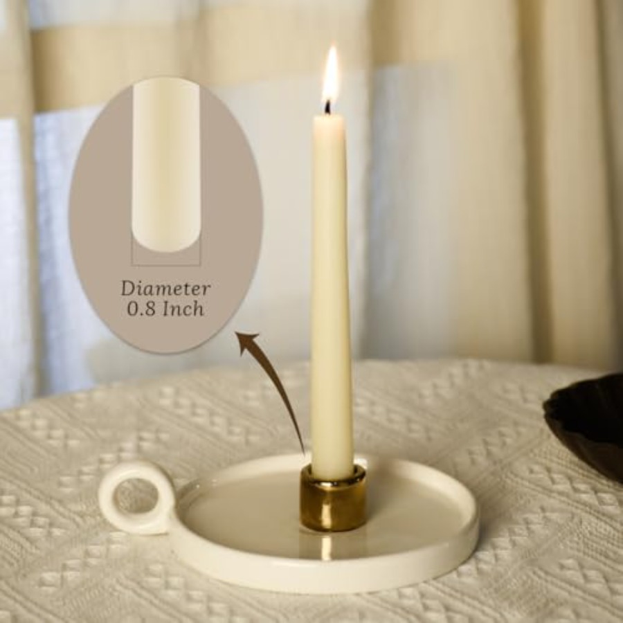 24 Pack Natural Beeswax Taper  - огляд і ціна Beeswax Taper Candle