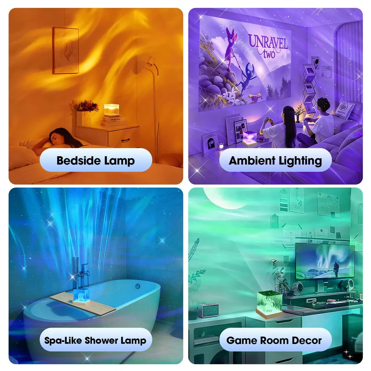 USB Ocean Wave Projector Light - огляд і ціна Home Fragrance Ocean Breeze