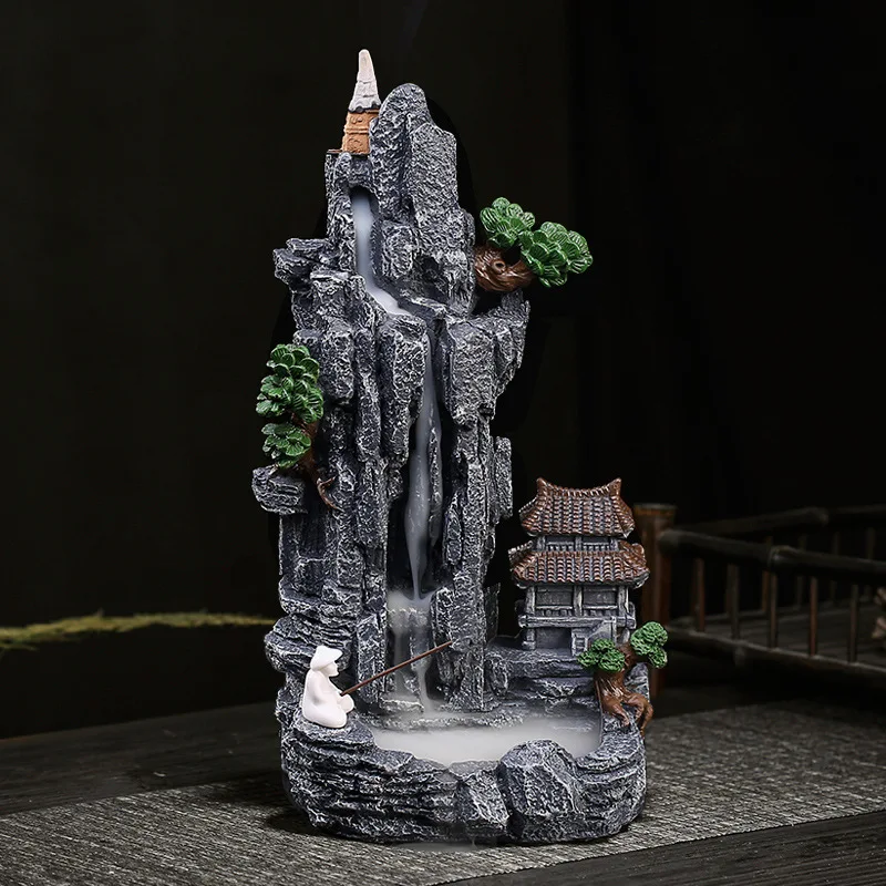 1pc Waterfall Backflow Incense - огляд і ціна Incense Cone Holder