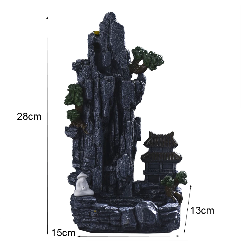 1pc Waterfall Backflow Incense - огляд і ціна Incense Cone Holder