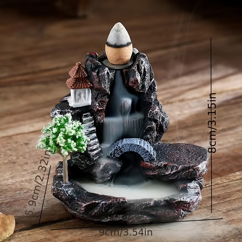 Backflow Incense Holder Waterf - огляд і ціна Incense Cone Holder