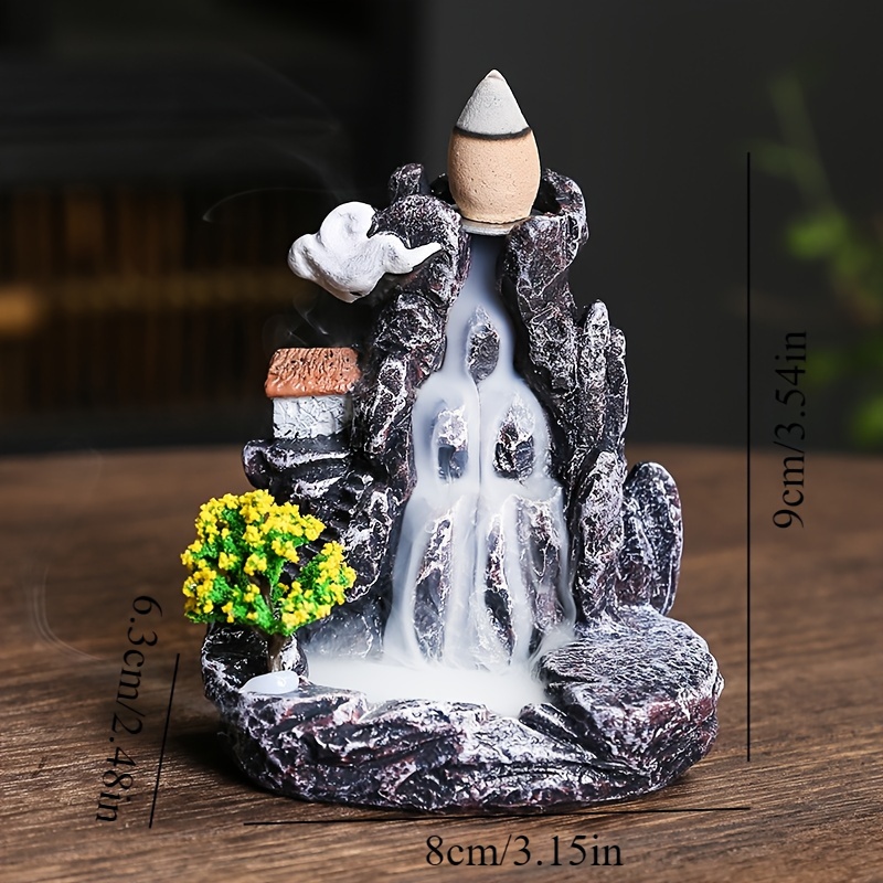 Backflow Incense Holder Waterf - огляд і ціна Incense Cone Holder