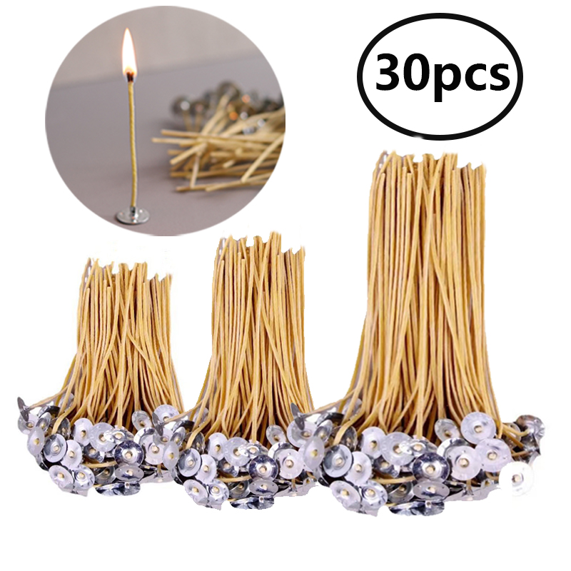 9-20cm Beeswax Wicks 30 Pcs Sm - огляд і ціна Beeswax Taper Candle