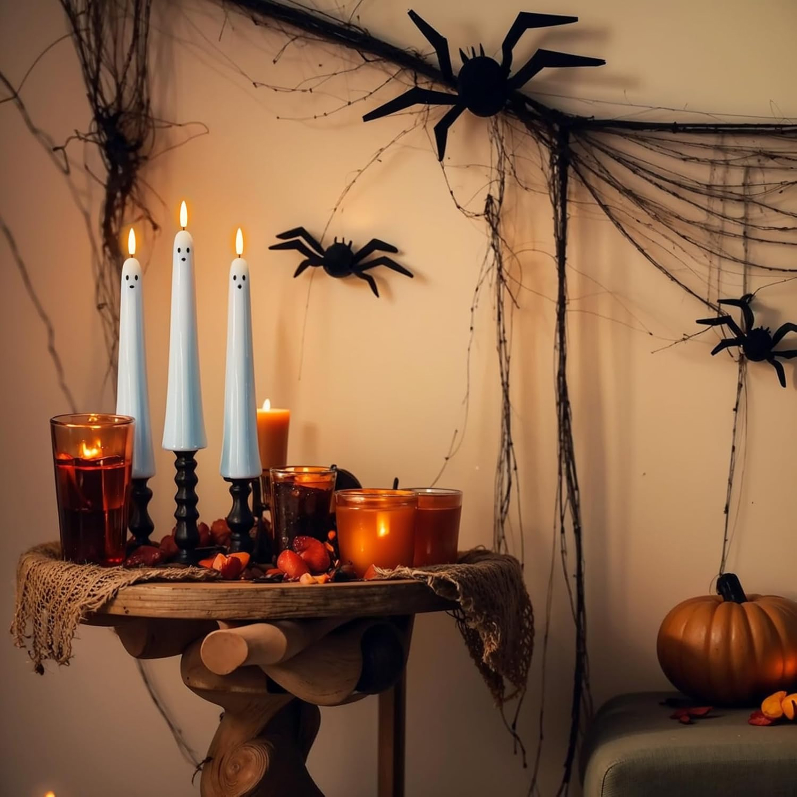 C5 Ghost Shaped Ghost Taper Ca - огляд і ціна Beeswax Taper Candle